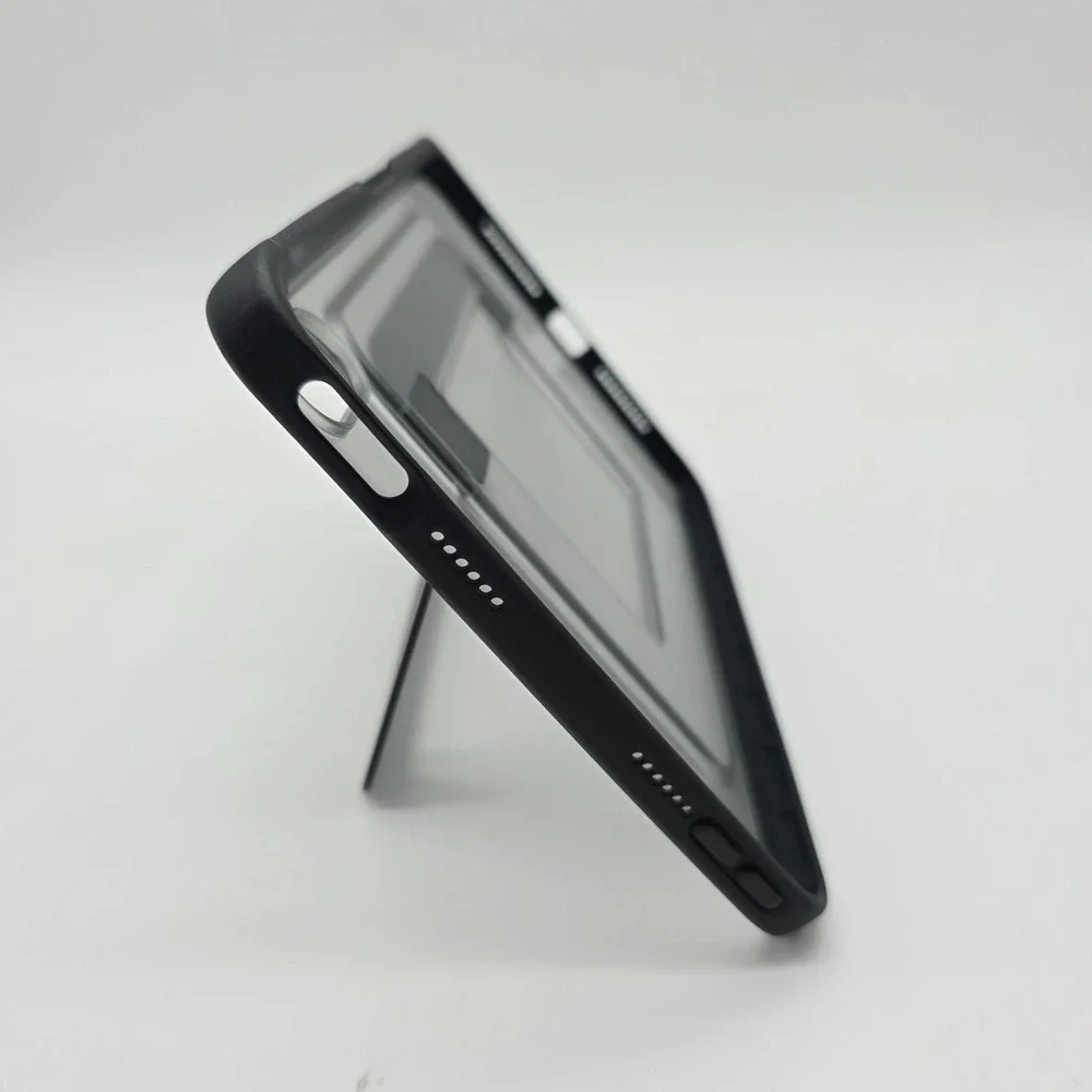 TORRAS Ostand K1 Guardian iPad Mini 7th 6th Gen Case Dual Stand Black A17 Pro